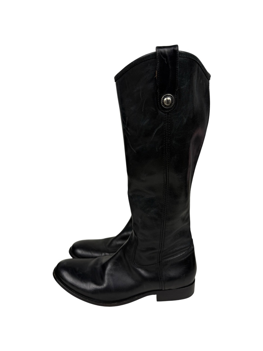 Frye Melissa 2 Leather High Riding Boots - Picture 6 of 8
